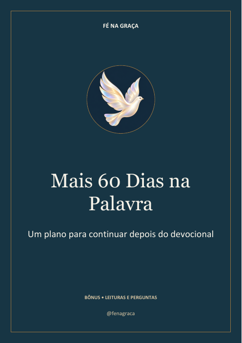Capa do plano Mais 60 Dias na Palavra.